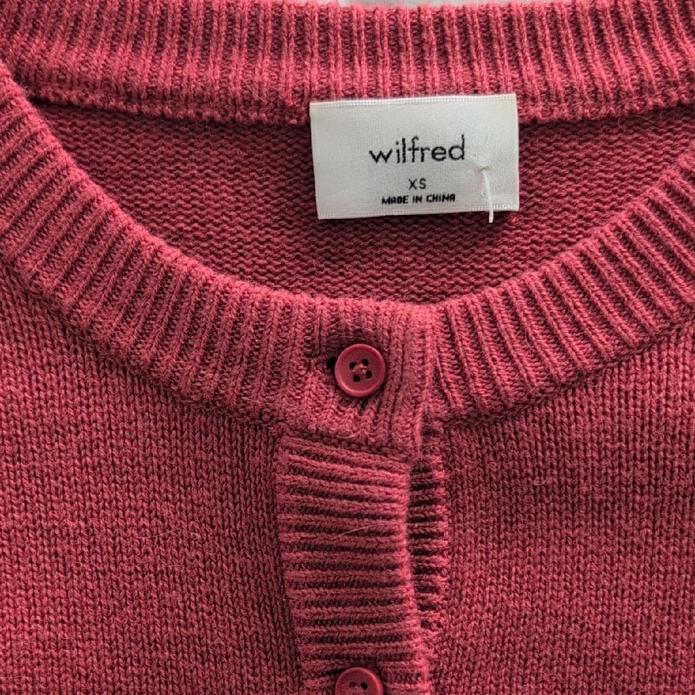 Aritzia wilfred Sicily Cropped Cardigan - Picture 6 of 11